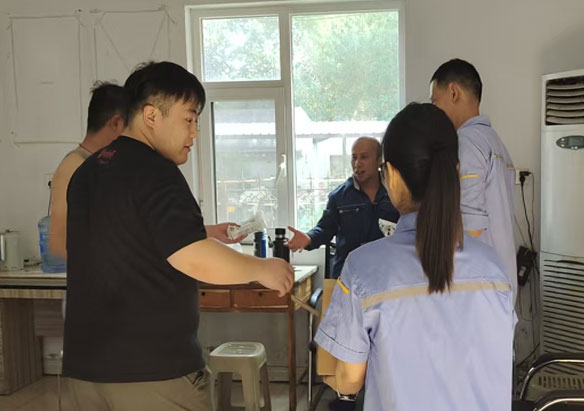 Coolness in Heat, Care for Staff